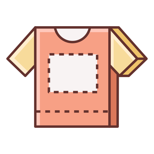 tシャツのデザイン Generic color lineal-color icon
