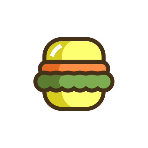 Гамбургер Generic color lineal-color иконка