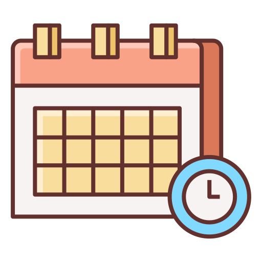 kalender Generic color lineal-color icon