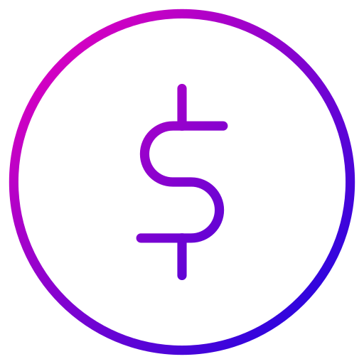 geld Generic gradient outline icon