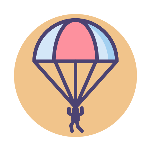 parachute Generic color lineal-color Icône