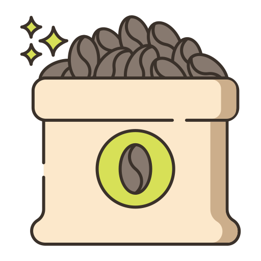Coffee sack Generic color lineal-color icon