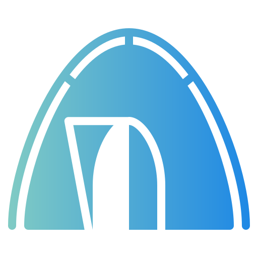 텐트 Generic gradient fill icon