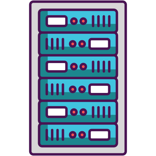 datenbank Generic color lineal-color icon