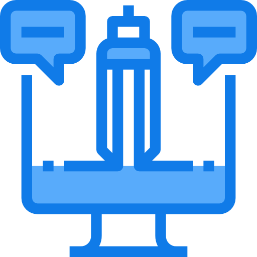 Creative Justicon Blue icon