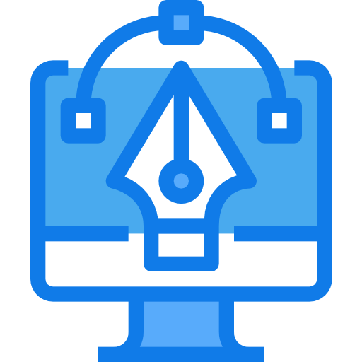 Graphic design Justicon Blue icon
