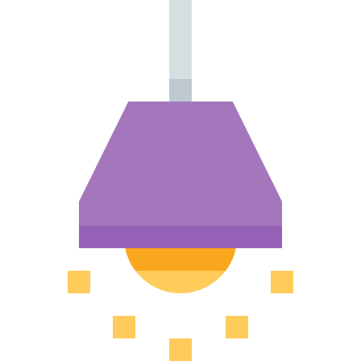 Żyrandol Pixelmeetup Flat ikona