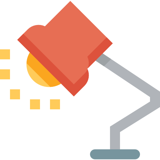 lampka biurkowa Pixelmeetup Flat ikona