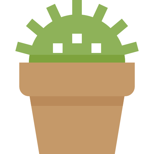 Cactus Pixelmeetup Flat icon