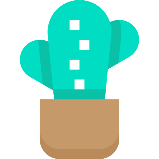 cactus Pixelmeetup Flat icono