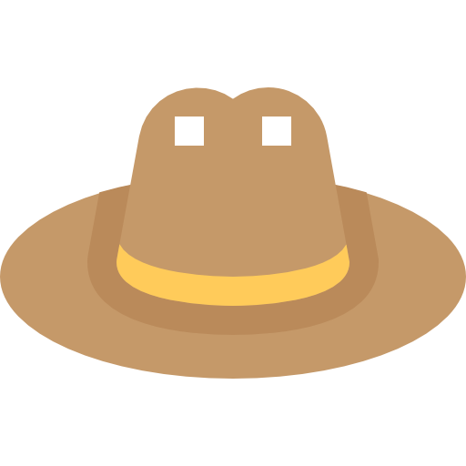 sombrero para el sol Pixelmeetup Flat icono