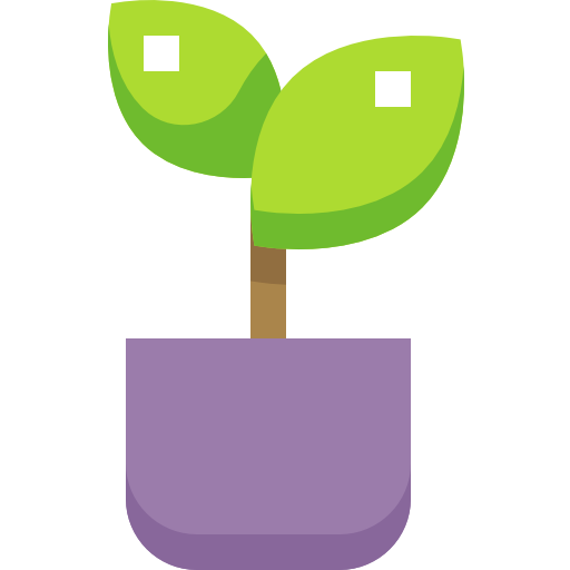 planta Pixelmeetup Flat icono