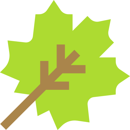 Leaf Pixelmeetup Flat icon