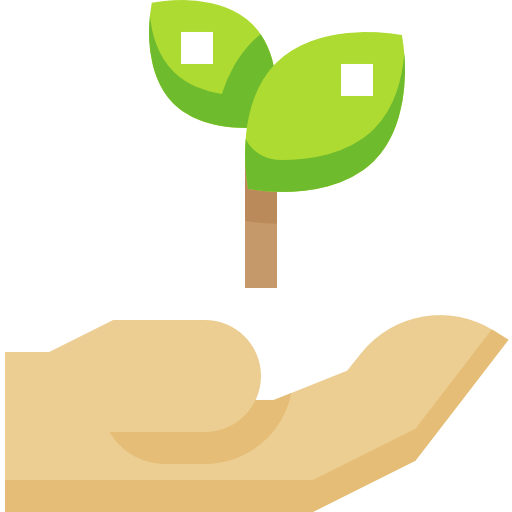 Planting Pixelmeetup Flat icon