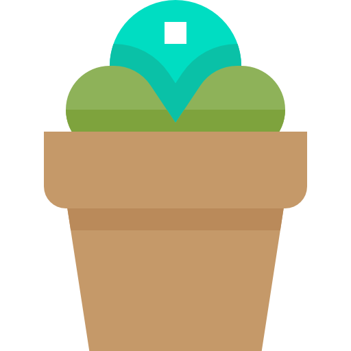 Plant pot Pixelmeetup Flat icon