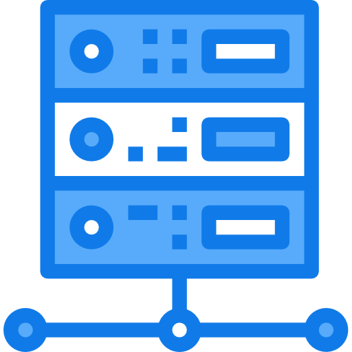 데이터 베이스 Justicon Blue icon