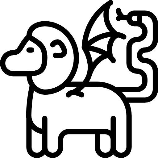 quimera Basic Miscellany Lineal icono