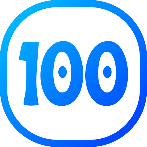 100 Generic gradient fill Icône