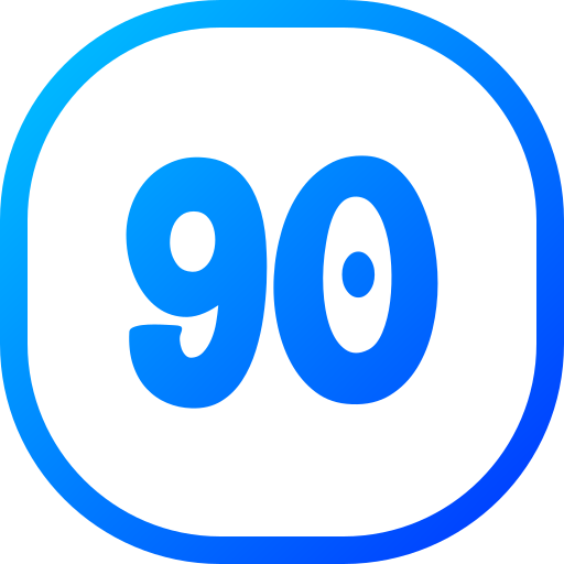 90 Generic gradient fill icoon