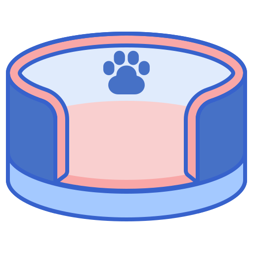 Кровать для домашних животных Generic color lineal-color иконка