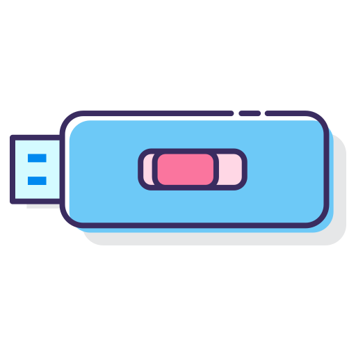 Thumbdrive Generic color lineal-color icon