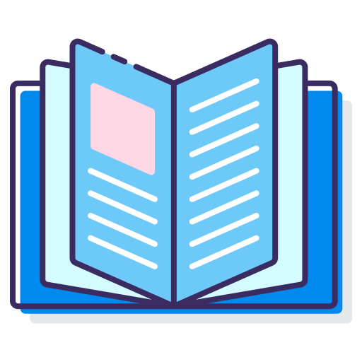 boek Generic color lineal-color icoon