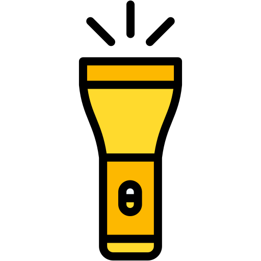 taschenlampe Generic color lineal-color icon