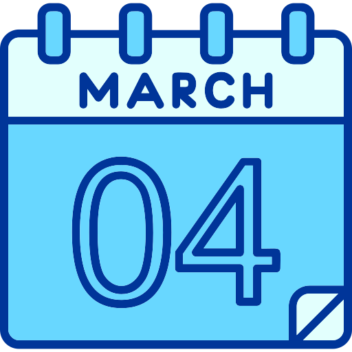 maart Generic color lineal-color icoon
