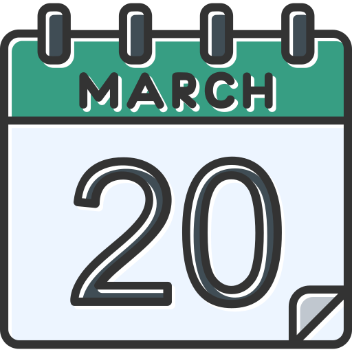 March Generic color lineal-color icon