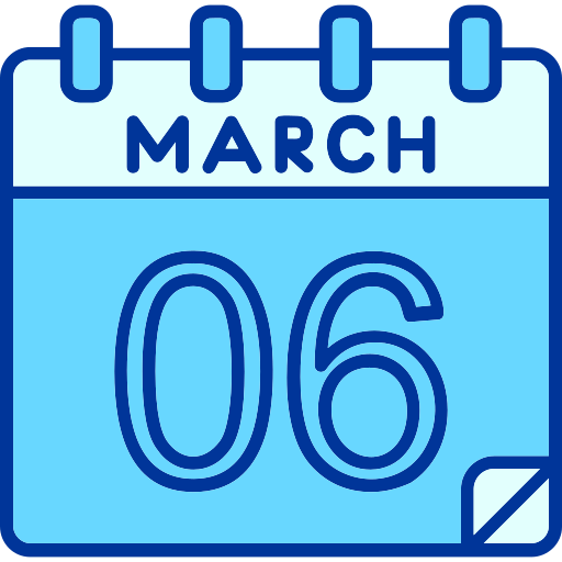 March Generic color lineal-color icon