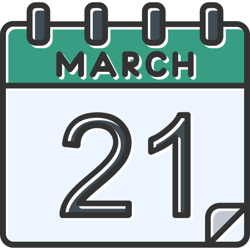 March Generic color lineal-color icon