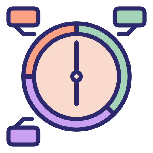 Time management Generic color lineal-color icon