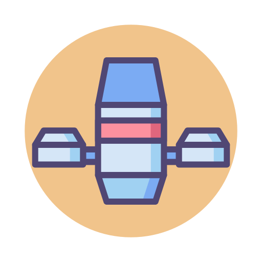 Spaceship Generic color lineal-color icon