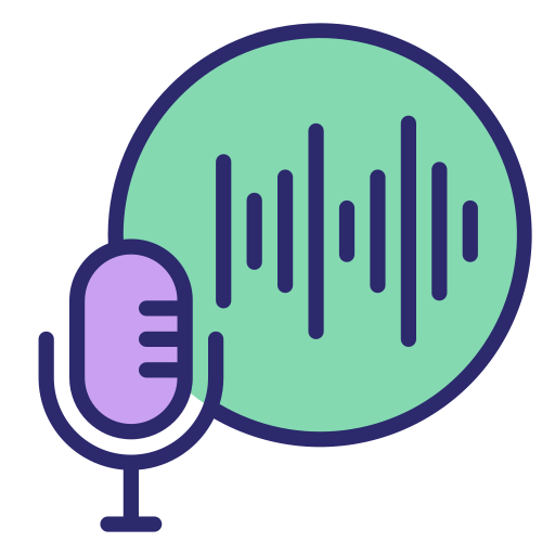 Voice message Generic color lineal-color icon
