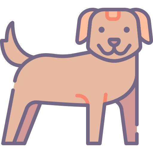 mascota Generic color lineal-color icono