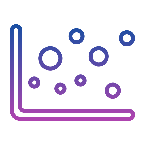 streudiagramm Generic gradient outline icon