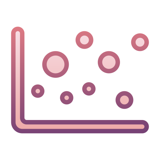 streudiagramm Generic gradient lineal-color icon