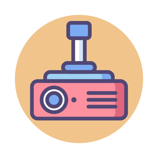 Projector Generic color lineal-color icon