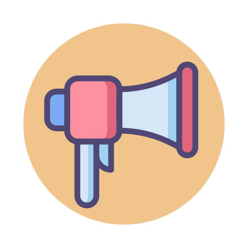 Megaphone Generic color lineal-color icon