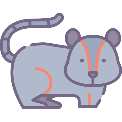 rata Generic color lineal-color icono