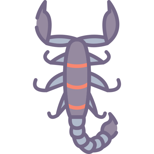 escorpión Generic color lineal-color icono