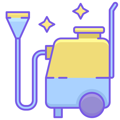 Vacuum cleaning Generic color lineal-color icon