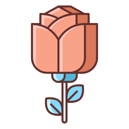róża Generic color lineal-color ikona