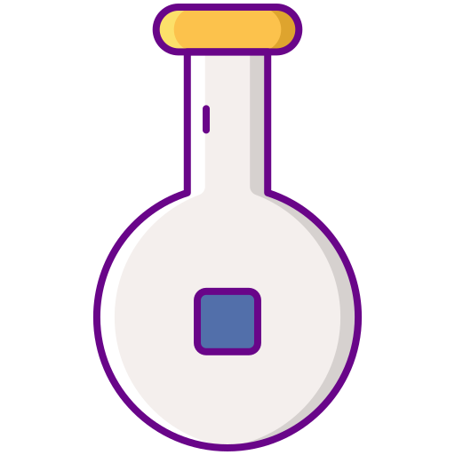 laboratorio Generic color lineal-color icono