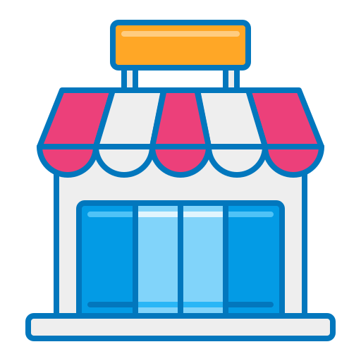 Storefront Generic color lineal-color icon