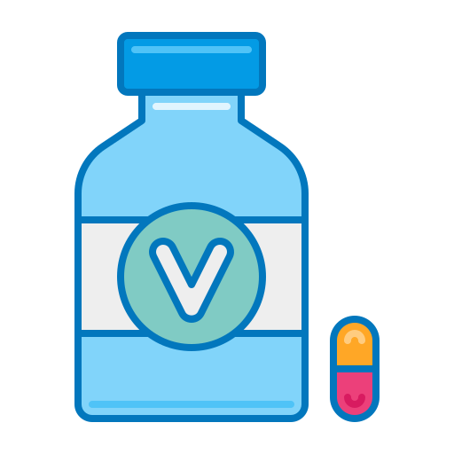 vitaminas Generic color lineal-color icono