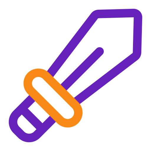 Sword Generic color outline icon