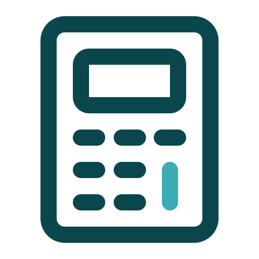 kalkulator Generic color outline ikona