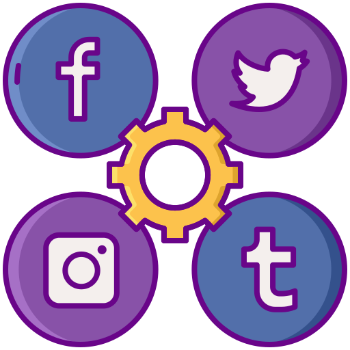 Social Generic color lineal-color icon