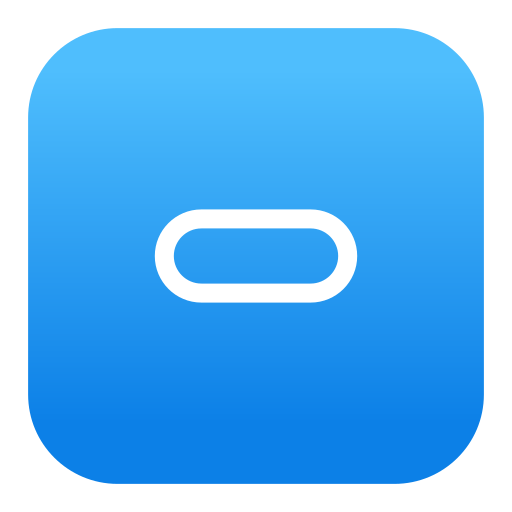 ボタン Generic gradient fill icon